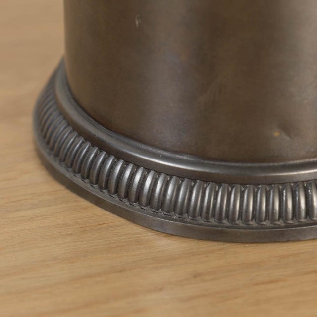 1940s French Pewter Canister For Sale - Image 9 of 10
