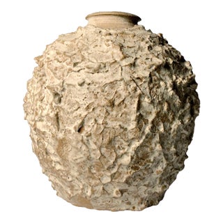 Studio Pottery Ceramic Vase by Peg Tootelian For Sale