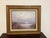 Contemporary Late 20th Century Original Oil Painting, Seascape With Coastal View, Purple Tinted Beach Site With Seagulls Signed by B.Dresley, Framed For Sale - Image 3 of 8