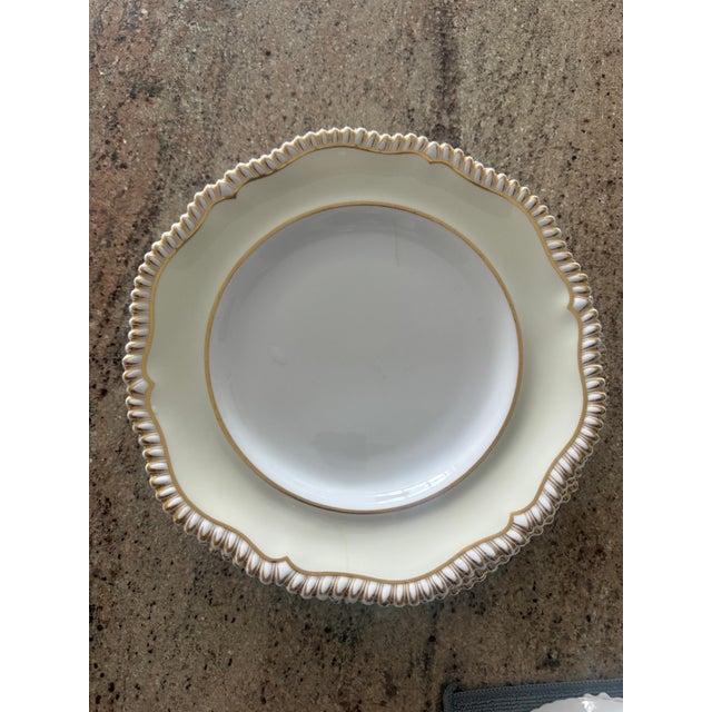 Traditional Mid 19th Century Davis Collamore Porcelain and Gold Dish Set - 14 pcs For Sale - Image 3 of 7