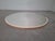 Vintage Czechoslovakian Round Wall Mirror with Beige Frame, 1970s For Sale - Image 9 of 16