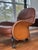 Italian 1990s Lousiana Leather Lounge Chair With Ottoman by Vico Magistretti for De Padova For Sale - Image 3 of 9