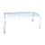 Late 20th Century Large Hollywood Regency Fretwork Dining Table For Sale