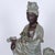 Antique Guanyin (Kwan Yin) Goddess of Mercy Buddha Late 19th / Early 20th Century Celadon Color W/ Craquelure Splendid Statue/Sculpture Vg+ For Sale In San Diego - Image 6 of 12