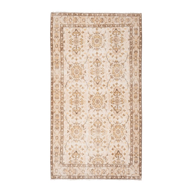 Vintage Turkish Sparta Rug 3'10" X 6'11" For Sale - Image 12 of 12