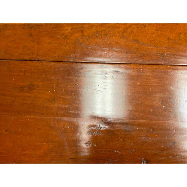 Wood 20 Century Handcrafted Cherry Hunt Table For Sale - Image 7 of 10
