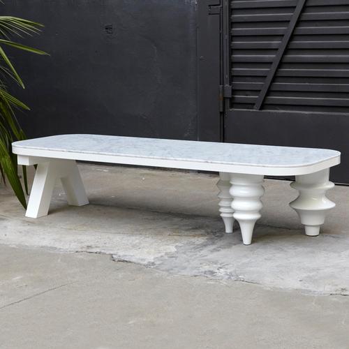 Not Yet Made - Made To Order Black and White Marble Multileg Low Table by Jaime Hayon for BD Barcelona, 2016 For Sale - Image 5 of 18