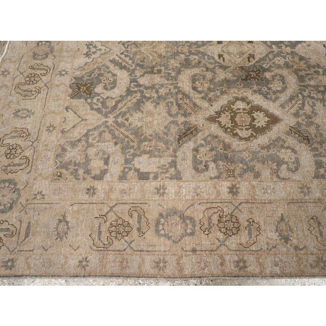 Early 20th Century Galerie Shabab Collection Early 20th Century Persian Tabriz Carpet For Sale - Image 5 of 8