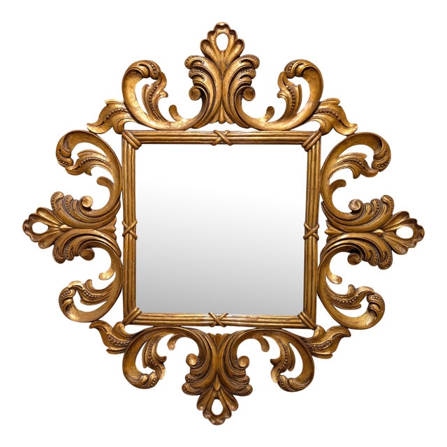 Harrison & Gil Gold-Gilded Mirror For Sale