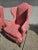 Mid 20th Century Queen Anne Mahogany Wing Chairs - A Pair For Sale - Image 10 of 12