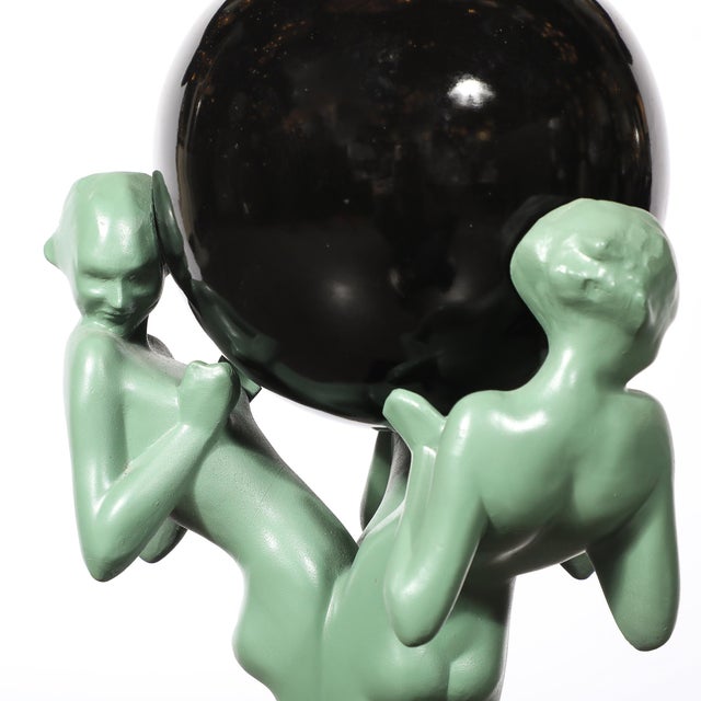 Art Deco Three Graces Smoker's Stand by Frankart For Sale - Image 12 of 18