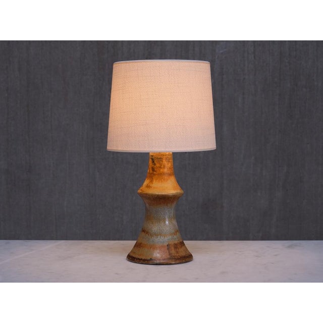 Swedish Ceramic Table Lamp by Bruno Karlsson, 1960s For Sale - Image 9 of 12