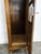 1930s Narrow Art Deco Oak Display Cabinets with Diamond-Point Inlay, 1930s, Set of 2 For Sale - Image 5 of 6