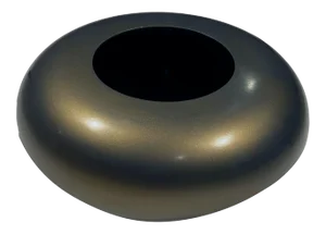 Mark Westervelt 1990's Birdseye Maple, Rosewood, Holly, Decorative Bowl With Acrylic Bronze Finish