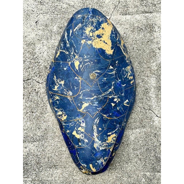 Paint Vintage Italian Scagliola Pigmented Plaster Turtle Shell For Sale - Image 7 of 18