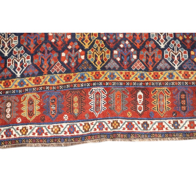 Late 18th Century Antique Persian Khamseh Rug 5'3'' x 9'6'' For Sale In New York - Image 6 of 11