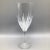 Elegant pair of hand blown cut crystal ice tea glasses that were made in Germany. Every other groove has been acid etched...