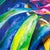 Ruby Bromeliad - Tomoko Parry, C. 1990s For Sale - Image 4 of 10