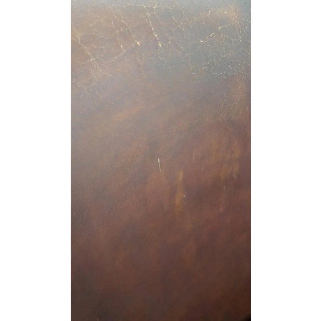 Sheepskin Leather Club Chair For Sale - Image 9 of 11