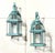 Small Pair of Vintage-Style Solid Brass Wall Lanterns Sconces- 12”25 X 6” X6” For Sale - Image 11 of 11