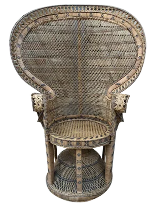Vintage Peacock Armchair, 1960s