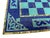 Handmade Wooden Backgammon & Chess Board Lapis, Turquoise & Mother of Pearl For Sale - Image 9 of 14