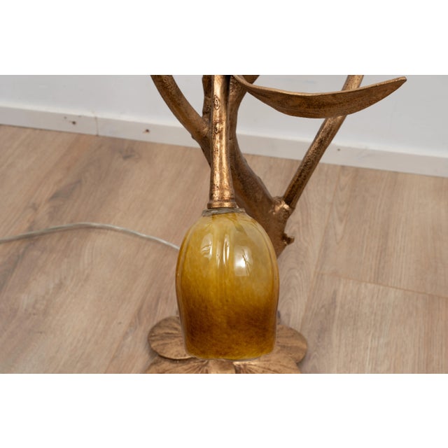 Brass Table Lamp, 1980s For Sale - Image 8 of 10