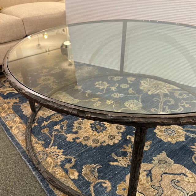 Bruno Romeda 2016, Style M33 Cast Bronze Coffee Table For Sale - Image 13 of 18