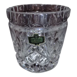 Mid 20th Century Zajecar Crystal Bowl