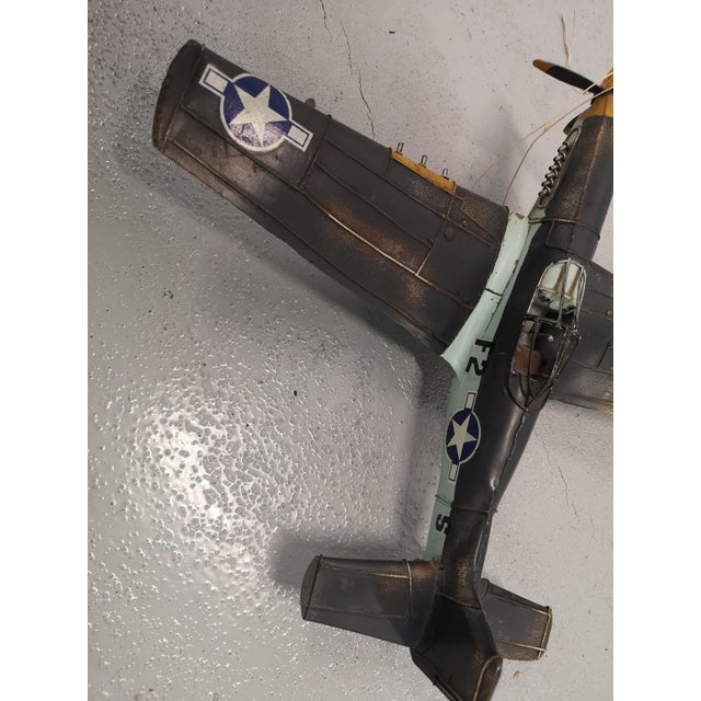 Metal Model Plane Miniature, 1990s For Sale - Image 6 of 8