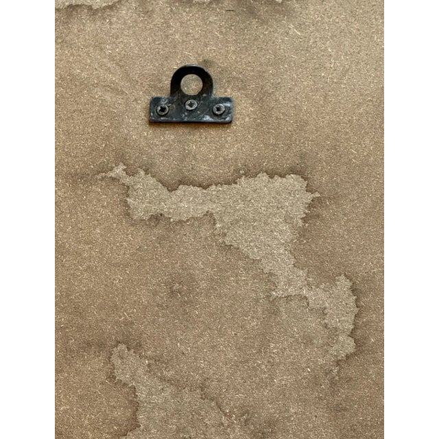 Vintage Mirror in Gilded Brass, 1950s For Sale - Image 16 of 18