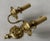 Good condition This double-arm fixture features a classic Colonial Revival design, often referred to as a Dutch baroque...