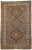 Terra Cotta Antique Persian Shiraz Rug - 04'06 x 06'10 For Sale - Image 8 of 8