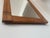 Vintage Danish Country Pine Mirror With Beveled Glass For Sale - Image 4 of 11