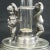Vintage Viners Sheffield Pewter Epergne With Children For Sale In Phoenix - Image 6 of 11