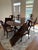 1980s Baker Historic Charleston Mahogany Dining Table w/ 2 Leaves & 6 Shield-Back Chairs For Sale - Image 13 of 17