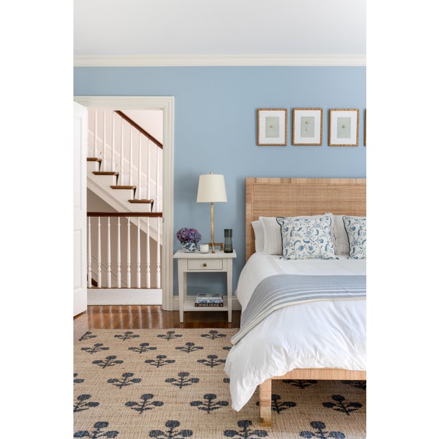 Tan Erin Gates by Momeni Orchard Bloom Blue Hand Woven Wool and Jute Area Rug 10' X 14' For Sale - Image 8 of 10