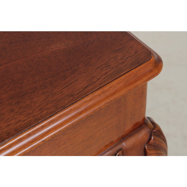 Kindel Irish Georgian Style Mahogany Console Table For Sale - Image 10 of 14