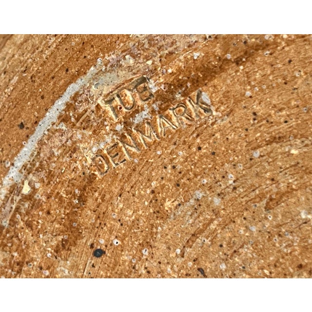 Mid-Century Modern Danish Studio Pottery Bowl by Tue Poulsen for Tue Keramik, 1960s For Sale - Image 16 of 18