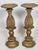1970s Tall Vintage Golden Gilt Pineapple Candlesticks For Sale - Image 5 of 8