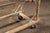Gray Early 20th Century Industrial Wood Rolling Drying Rack With Steel Hardware For Sale - Image 8 of 9