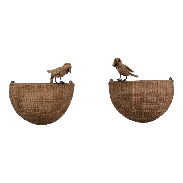 Parakeet Sconces Mario Lopez Torres - A Pair For Sale