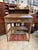 This mid-20th century industrial shop desk and matching stool set, displays pure machine-age utility. Built to endure a...