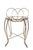 Gold Hollywood Regency Vanity Stool For Sale - Image 8 of 9