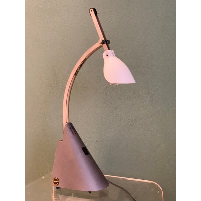 Tata Desk Lamp in Lacquered Grey Metal by Giuseppe Raimondi for Valenti Luce, Milan, Italy, 1970s For Sale - Image 16 of 18