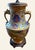 Chinese Vintage Chinese Champleve Brass Dragon Phoenix Elephant Handle Table Lamp For Sale - Image 3 of 10