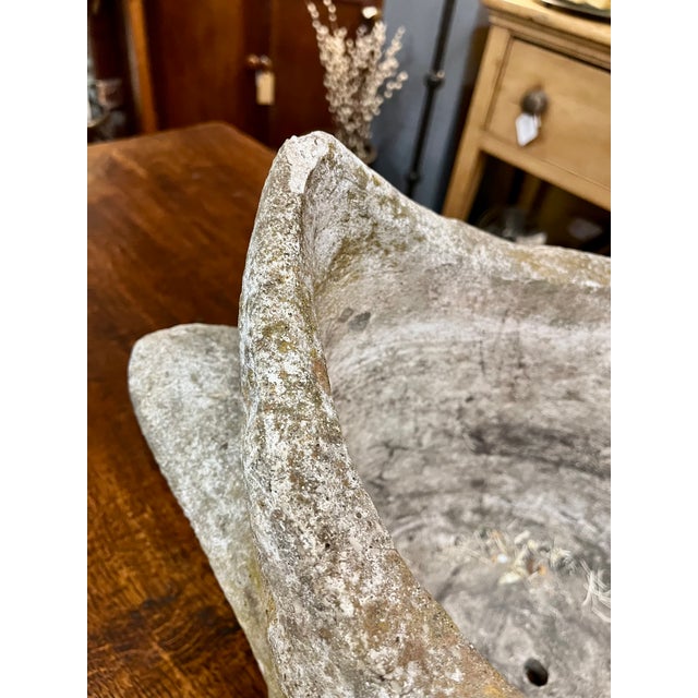 Early 1900s Antique French Concrete Swan Planter For Sale In Dallas - Image 6 of 13