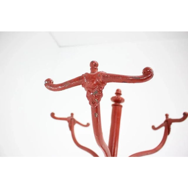 Antique Cast Iron Coat Rack, 1920s For Sale - Image 9 of 13