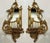 Mid 20th Century Italian Georgian Chinese Chippendale Style Giltwood Wall Mirrors - 51 in S/2 For Sale - Image 5 of 6