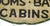 Cabin 1930s Tourists Rooms Bath Cabins Double-Sided Painted Metal Sign 30” X 17.5” For Sale - Image 3 of 8